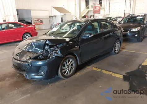 2013 Mazda Mazda3 I Grand Touring z USA, uszkodzony, nr VIN JM1BL1WP0D1761329